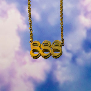 Angel number necklace